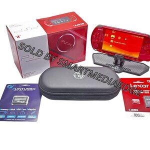 Sony PSP 3000 Gaming Bundle (Radiant Red)